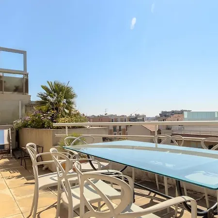 Juan Les Pins Rooftop, 2 Avec Parking Antibes