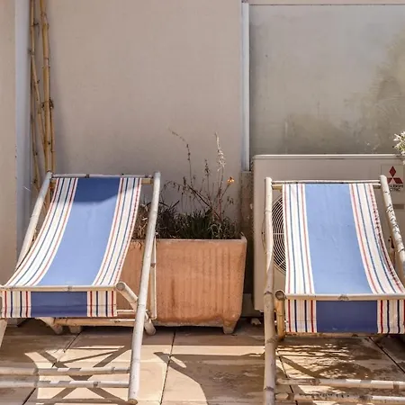 Juan Les Pins Rooftop, 2 Avec Parking Lägenhet *