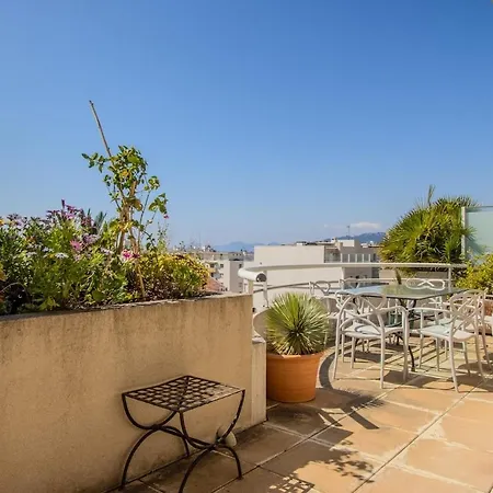 Lägenhet Juan Les Pins Rooftop, 2 Avec Parking Antibes