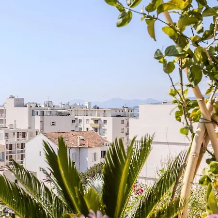 Apartment Juan Les Pins Rooftop, 2 Avec Parking Antibes